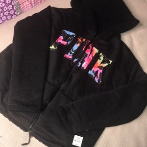 NEW Pink Victoria’s Secret zip up jacket